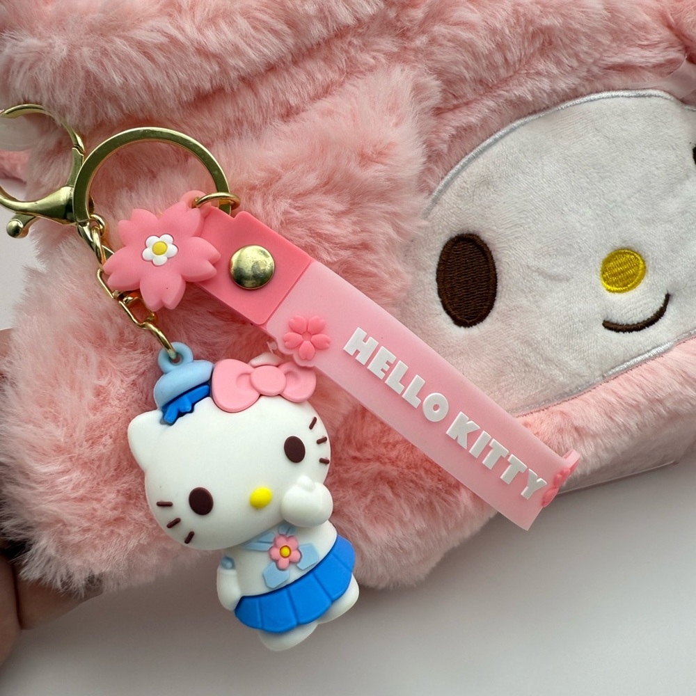 Hello Kitty Keychain – Sailor Outfit - New